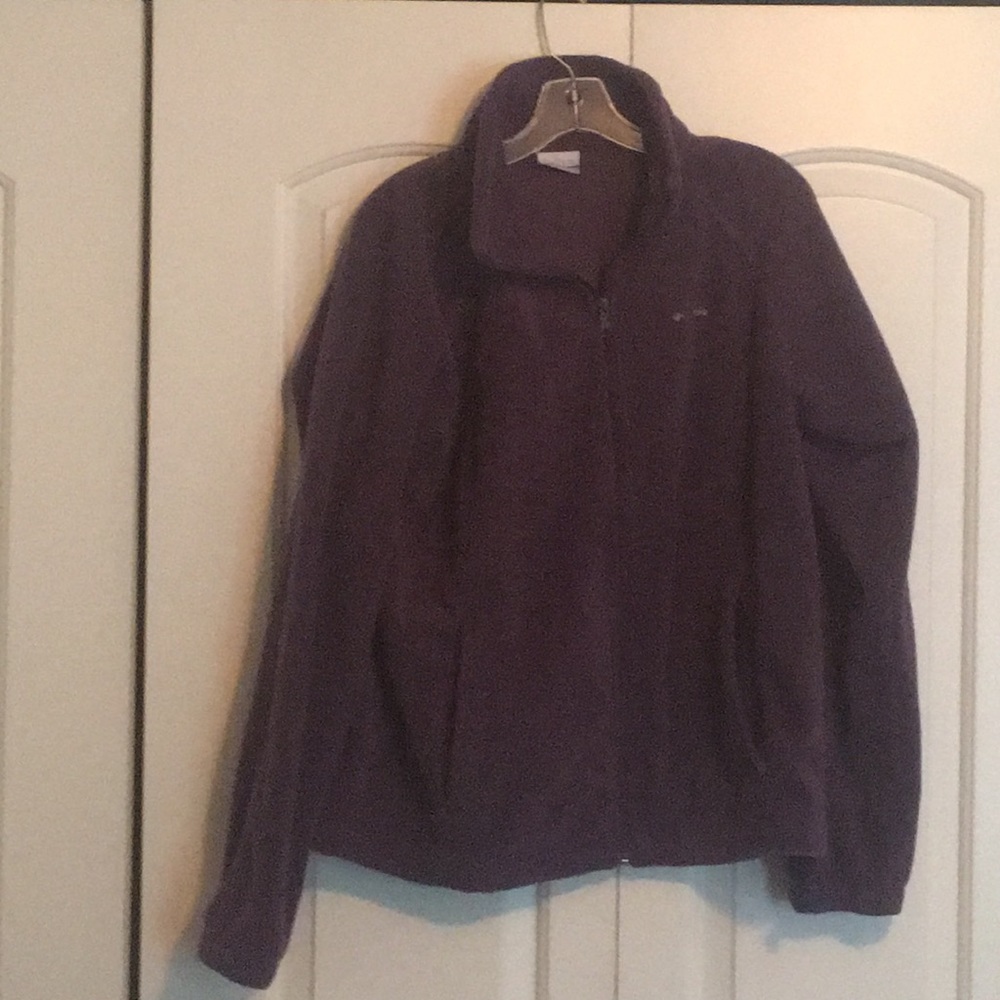 Purple Columbia Fleece Jacket
